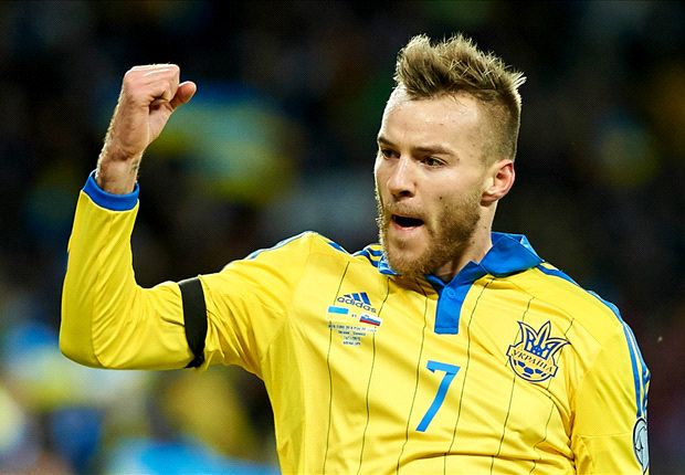 EL FUTBOLISTA UCRANIANO ANDRIJ YARMONENKO ENTRE LOS 20 MEJORES DE EUROPA