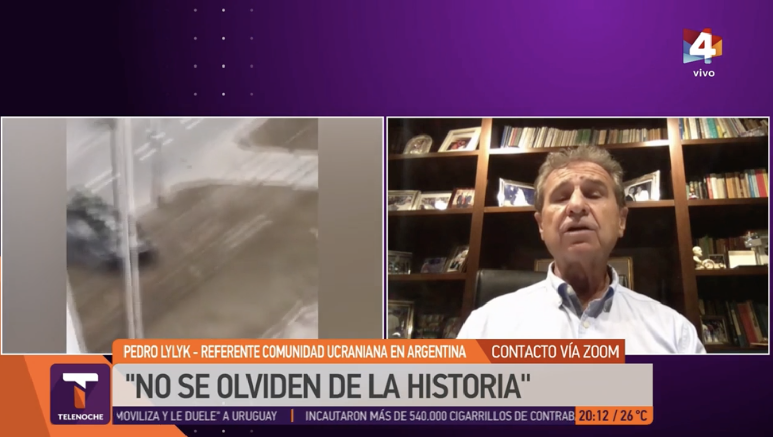Cónsul honorario de Ucrania en Bs As: «Están luchando casi cuerpo a cuerpo»