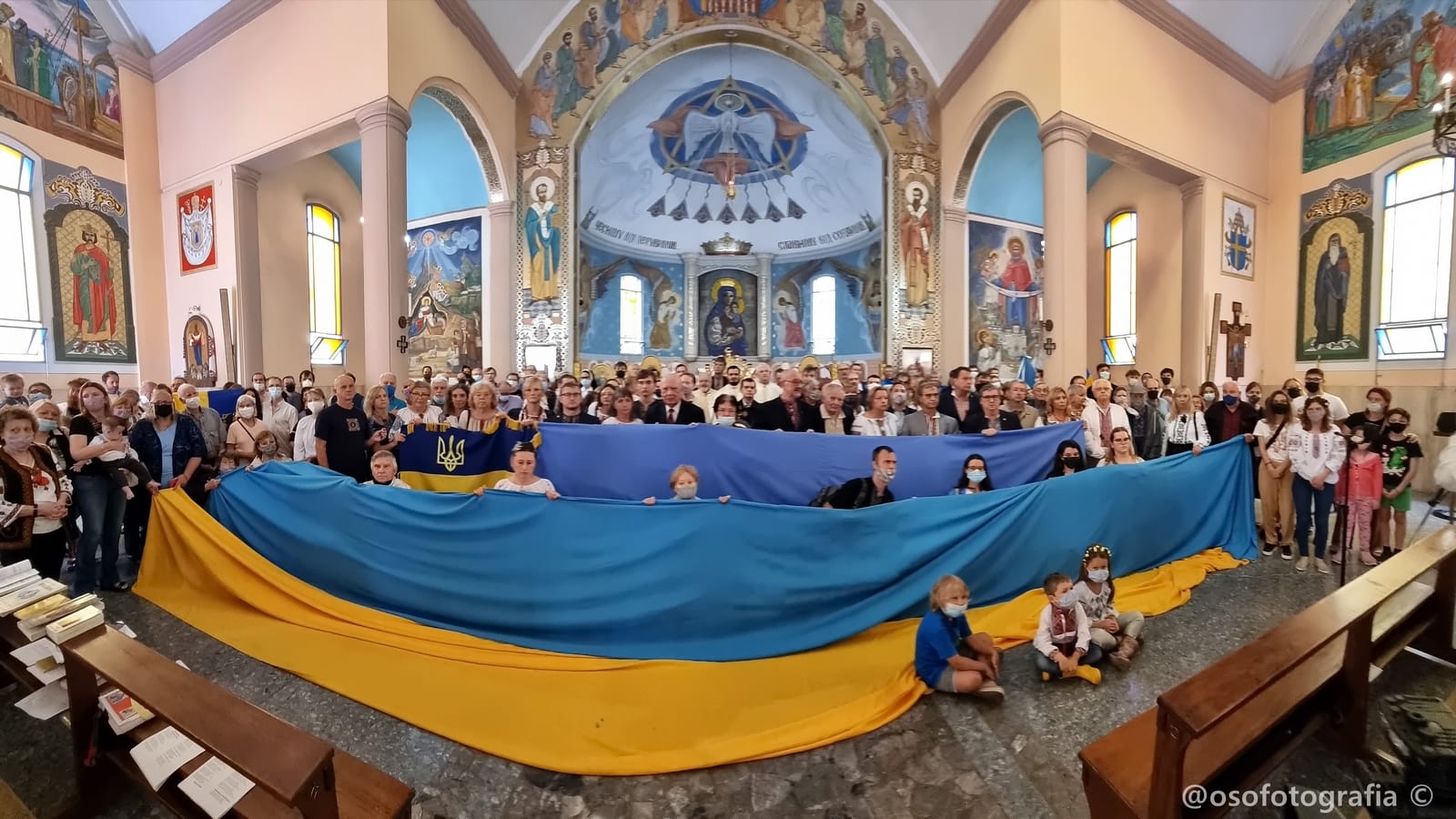 Misa por la Paz en Ucrania y por los héroes caídos en la guerra
