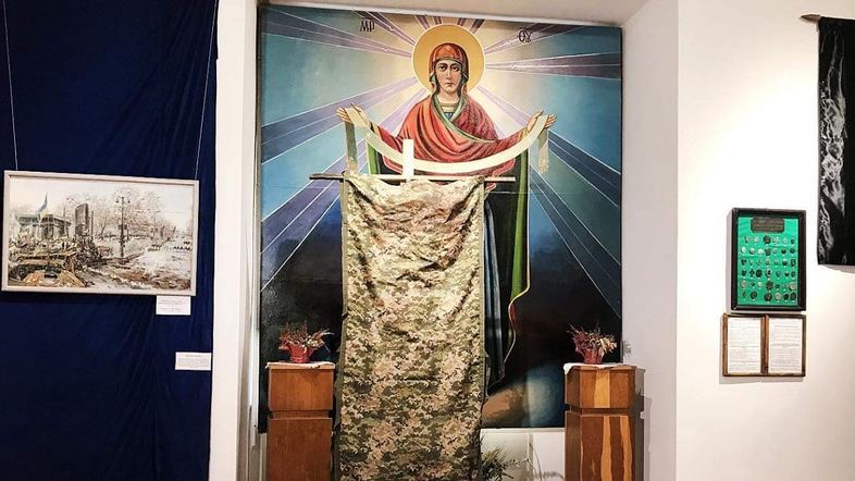 EL “SANTO SUDARIO” de BAJMUT LLEGÓ A UN MUSEO DE LVIV